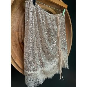 Gold Rush Half Slip Free People Size M & L